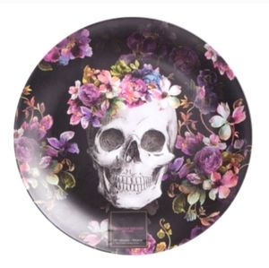 🆕💀 Floral Skull Platter 🥀 Christian Siriano